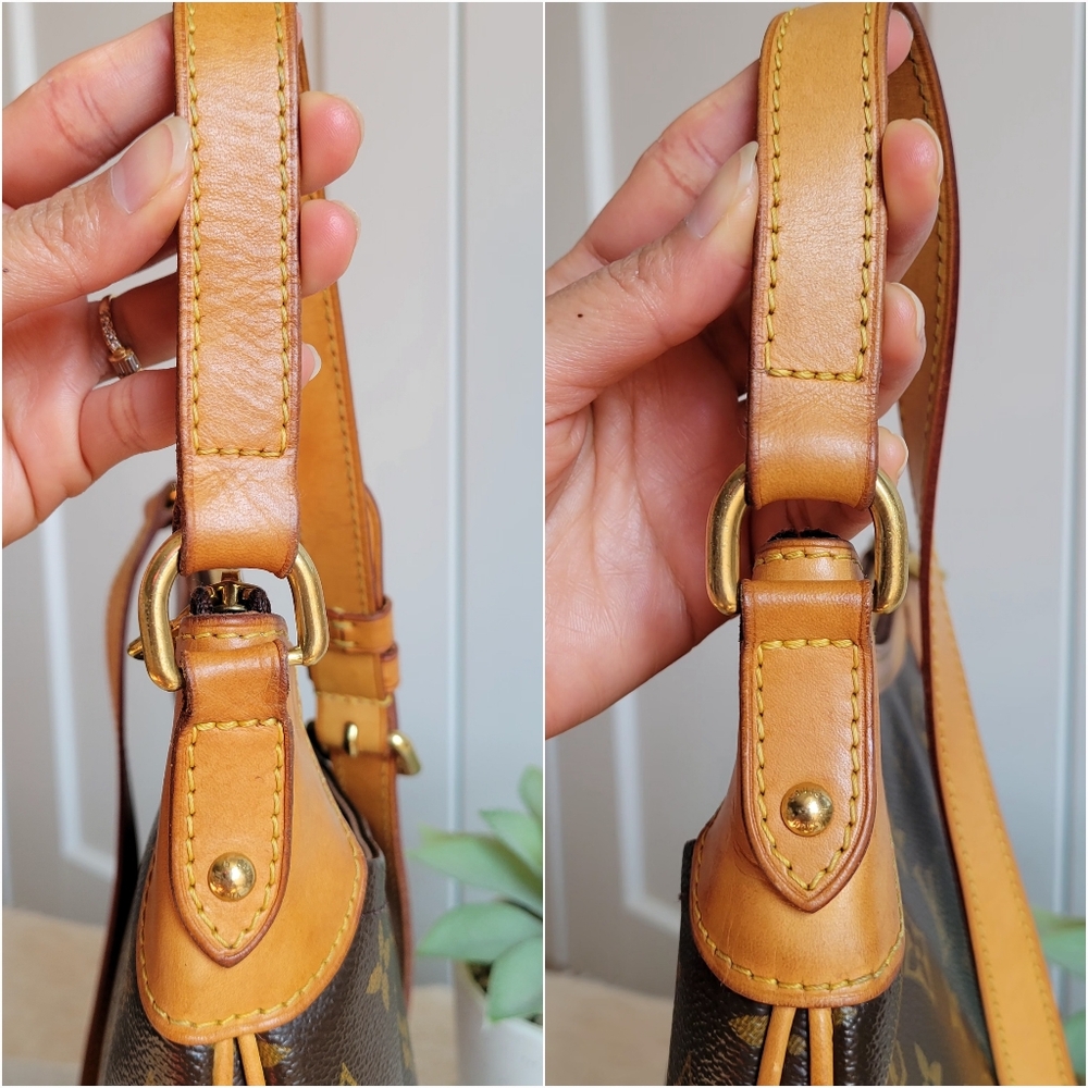 💕DISCONTINUED Very Rare Crossbody LOUIS VUITTON Odeon PM Monogram - Picture 7 of 16